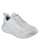 Skechers Дамски обувки - BOB'S SQUAD CHAOS-FACE OFF 117209-LTGY - сиви - текстил
