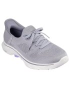 Skechers Дамски обувки мрежести - сиви - размер