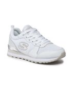 Skechers Дамски спортни обувки 206865076 - Текстил - Бели