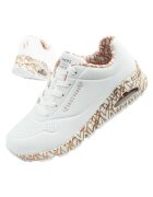 Skechers Дамски спортни обувки Uno - Loving Love [155506/WTRG] - бели.