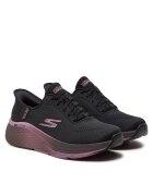 Skechers Дамски спортни обувки - за бягане - удобни - черни - текстил