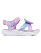 Skechers Детски сандали - велкро - виолетови - екологична кожа