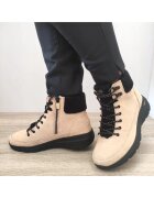 Skechers Ежедневни дамски ботуши 16677 Ntbk - Beigefewcxg