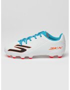 Skechers Футболни обувки с бутонки SKX 2 JR - Бял/Светлосин