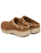 Skechers кафява велурена кожа
