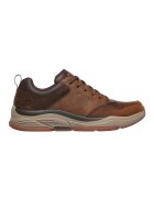 Skechers Кожени спортни обувки със скосена подметка