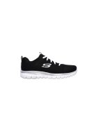 Skechers Маратонки Get Connected Wide W 12615W-BKW - Жени - Черно