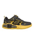 Skechers Маратонки Light Storm 3.0 със светлинки - Антрацитно сиво/Синапено жълто
