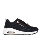 Skechers Маратонки Uno Gen 1 от еко кожа с апликации - Бял/Златист