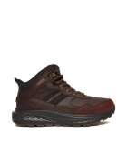 Skechers Мъжки боти - тъмнокафяви - естествена кожа