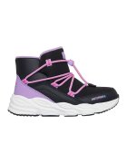 Skechers Непромокаеми боти Turbo Tread - Черен/Лилав