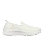 Skechers Обувки Go Walk Flex Slip-Ins - Бял/Розово