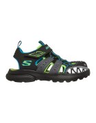 Skechers Сандали Razor Splash Raptor Quest с LED светлини - Светло оранжево/Тъмно