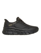 Skechers Скосени маратонки от еко кожа с лесно обуване