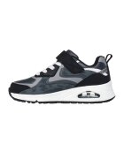 Skechers Спортни обувки Air Cooled Memory Foam с велкро - Бял/Черен