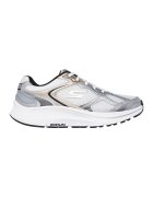 Skechers Спортни обувки Go Run Consistent 2.0- Volt с кожа - Мръснобял/Сребрист