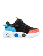 Skechers Спортни обувки Lil Gametronix с велкро - Черен/Оранжев/Син