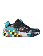 Skechers Спортни обувки Mega-Craft 3.0 с еластични връзки за регулиране - Червен/Черен/Оранжев