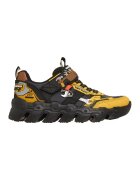 Skechers Спортни обувки Mega-Flex Lite с велкро - Шафраново жълто/Антрацитно сиво