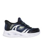 Skechers Спортни обувки Meteor Slip-Ins с LED светлини - Червен/Черен