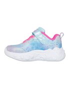 Skechers Спортни обувки с шарка и брокат