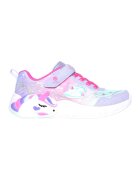 Skechers Спортни обувки с велкро и LED светлини - Лилав/Розово