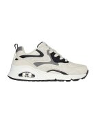 Skechers Спортни обувки Uno Gen1 Color Surge - Въглен сиво/Електриково Зелено