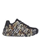 Skechers Спортни обувки Uno Lite Metallic Love JR 314067L-BKGD - момичета - черни