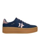 Skechers Велурени спортни обувки Academy HI Elevated Essence - Бял/Персийско зелено