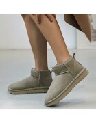 SOFILINE Боти в цвят таупе от естествена кожа JB1966 111 16228