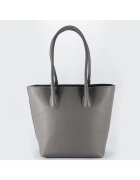 SOFILINE Чанта от естествена кожа 8966 123 - Тъмносив - - 27x35x17