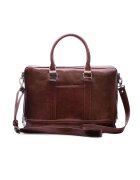 Solier Чанта от естествена кожа Aberdeen - Brown SL02
