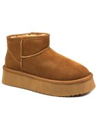 Soprani Couture Дамски боти Huge Platform велур SCW421P05