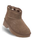 Soprani Couture Дамски боти - SSW521P30/02 LEA SUEDE - естествена кожа - кафяви - подметка от пяна