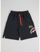 Sprayground Шорти Shark с връзка - Червен/Черен
