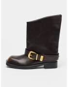 Steve Madden Кожени ботуши с декоративна каишка