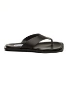 Steve Madden Кожени чехли - Черен/Карамел