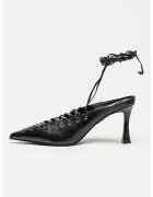 Steve Madden Кожени обувки Lacelle с отворена пета