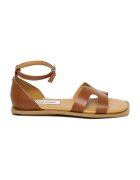 Steve Madden Кожени сандали с каишка с тока