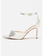 Steve Madden Обувки Last Dance от еко кожа с класически ток - Сиво-кафяв/Сребрист