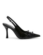 Steve Madden Обувки с класически ток - Черен/Сребрист