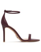 Steve Madden Сандали на ток - червени - естествена кожа