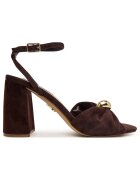 Steve Madden Сандали на ток - кафяви - естествена кожа