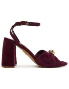 Steve Madden сандали от естествена кожа с ток