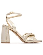 Steve Madden сандали от естествена кожа с ток и катарама