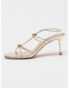 Steve Madden Сандали Ramos от еко кожа с каишки - Златист/Коняк
