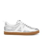 Steve Madden Спортни обувки Degree с велур - Бял/Черен
