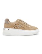 Steve Madden Спортни обувки от еко велур с масивен ток