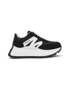 Steve Madden Спортни обувки от велур и текстил - Бял/Светло сив/Тъмновиолетов