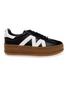 Steve Madden Спортни обувки с връзки - Бял/Черен